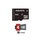 Micro SD de 4GB bulk clase 4