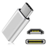 Adaptador Conector   MicroUSB a Tipo C (Bulk)