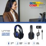 Audífonos usb con micrófono ace 13 Unno Tekno Headset