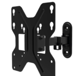 Soporte inclinable y giratorio de un solo brazo para TV plano 23" a 42" unno tekno