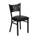 Silla metal Taza de Cafe, Silla de Metal Tacita de Cafe, Sillas para Cafeterias