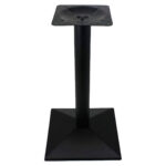 Base de metal tipo Piramide para Mesas de Cafeteria, Restaurantes, Hoteles