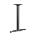 Base de metal EVO T0522 para mesa de cafeteria y restaurantes