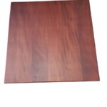 Tablero, Top, Mesa de Caoba Barnizado Mate para Restaurante, Cafetería, Hoteles o Bares.