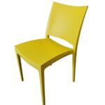 Silla Amarilla Para Restaurante Kiara , Silla Amarilla para Cafeterías Kiara, Silla Amarilla para FoodCourd Kiara, Silla Amarilla para star mart