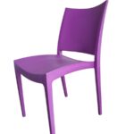 Silla Morado Para Restaurante Kiara , Silla Morado para Cafeterías Kiara, Silla Morado para FoodCourd Kiara, Silla Morado para star mart