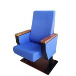 Butaca azul individual para Auditorios, Iglesias, Teatros, Salas de Conferencia, Salas de capacitación, Salas de Cine