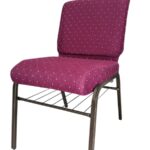 Silla LT para Iglesia ocre con puntos dorados , Sillas para Salas de ocre con puntos dorados, Eventos Especiales, Sillas para Auditorio ocre con puntos dorados,  Silla ocre con puntos dorados os 18″/20mm