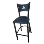 Banco Alto Metal Grano de Café para Restaurante, Cafetería y otros