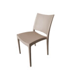 Silla Beige Para Restaurante Kiara , Silla Beige para Cafeterías Kiara, Silla Beige para FoodCourd Kiara, Silla Beige para star mart.