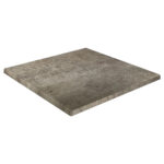 Tablero, Top de Werzalit 70x70cm, 80x80cm color concreto para mesa de restaurantes, hoteles, cafeterias, food court