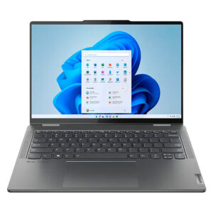 Laptop reacondicionada Lenovo Yoga 7 7i 2-en-1 pantalla táctil FHD+ de 14 pulgadas, i7-1355U 16 GB de RAM, 256 GB SSD, retroiluminación, huella digital, cámara web FHD IR