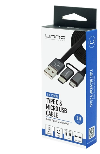 Cargador Android USB-C Adaptador + Cable - Productos Electrónicos HN